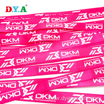 Custom Brand Logo 20mm Printing Nylon Polyester Webbing